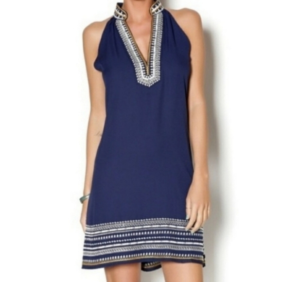 THML | Embroidered Shift Dress M/MP/L - Picture 2 of 8